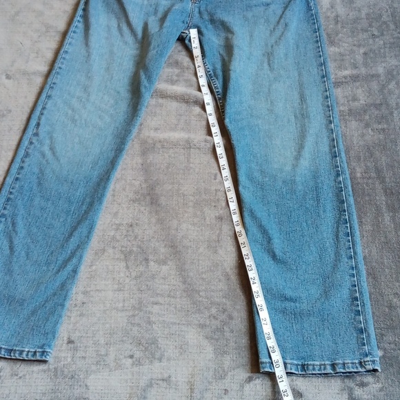 Wrangler Blue Jeans, Slim Straight Men's 36 X 32 Denim - Picture 5 of 9